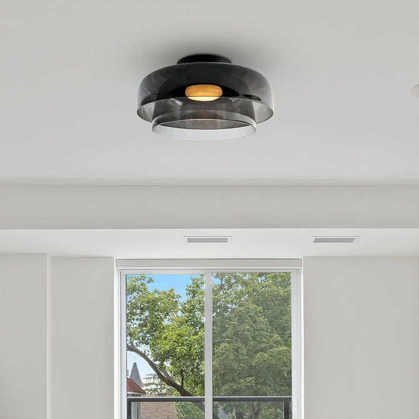 Layered Glass Ceiling Light