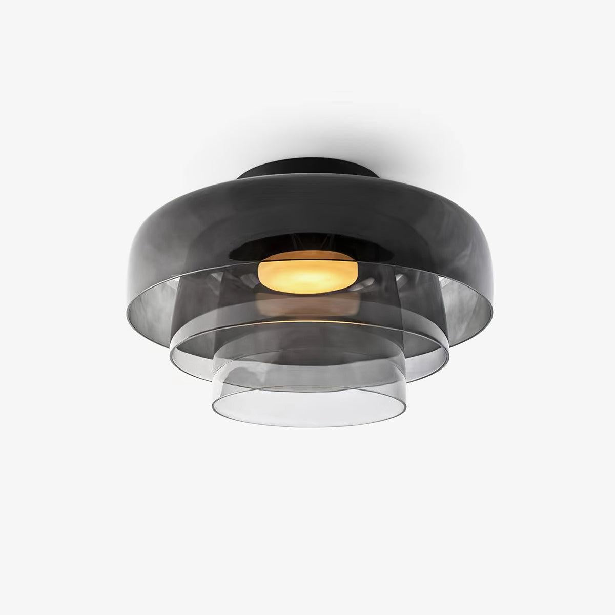 Layered Glass Ceiling Light