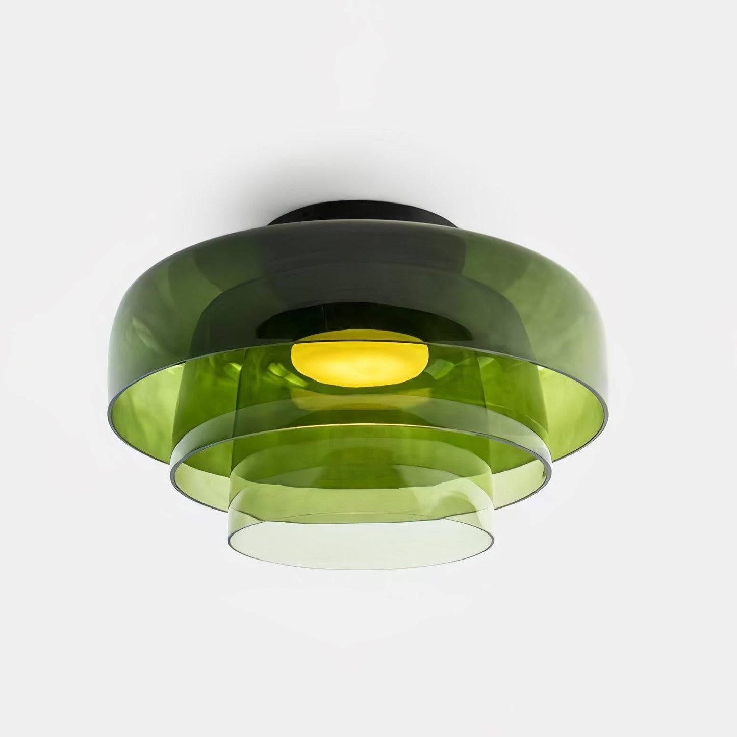 Layered Glass Ceiling Light