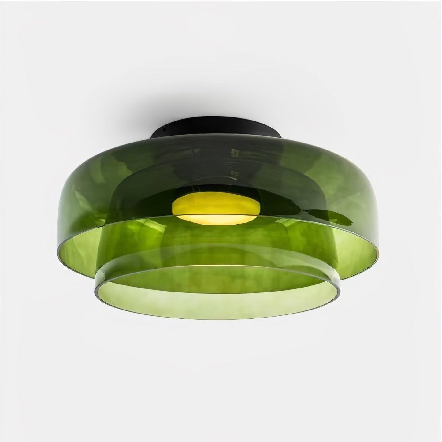 Layered Glass Ceiling Light