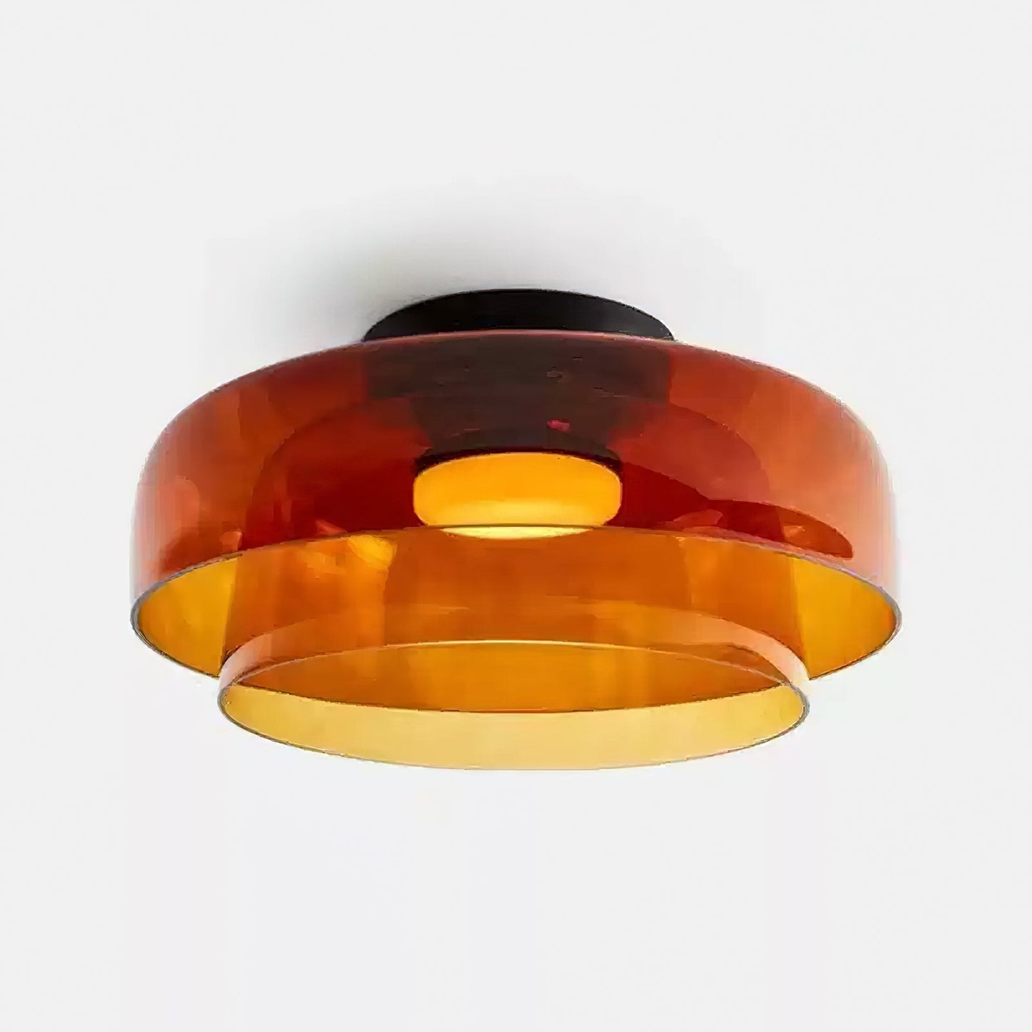 Layered Glass Ceiling Light