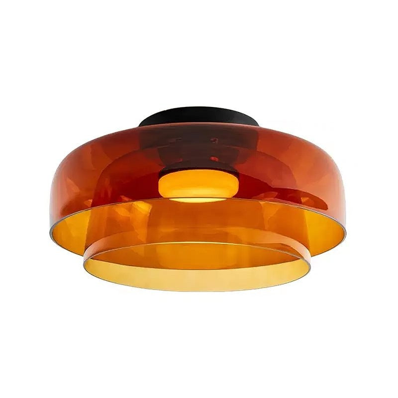 Layered Glass Ceiling Light