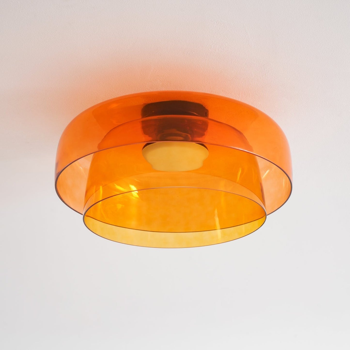 Layered Glass Ceiling Light