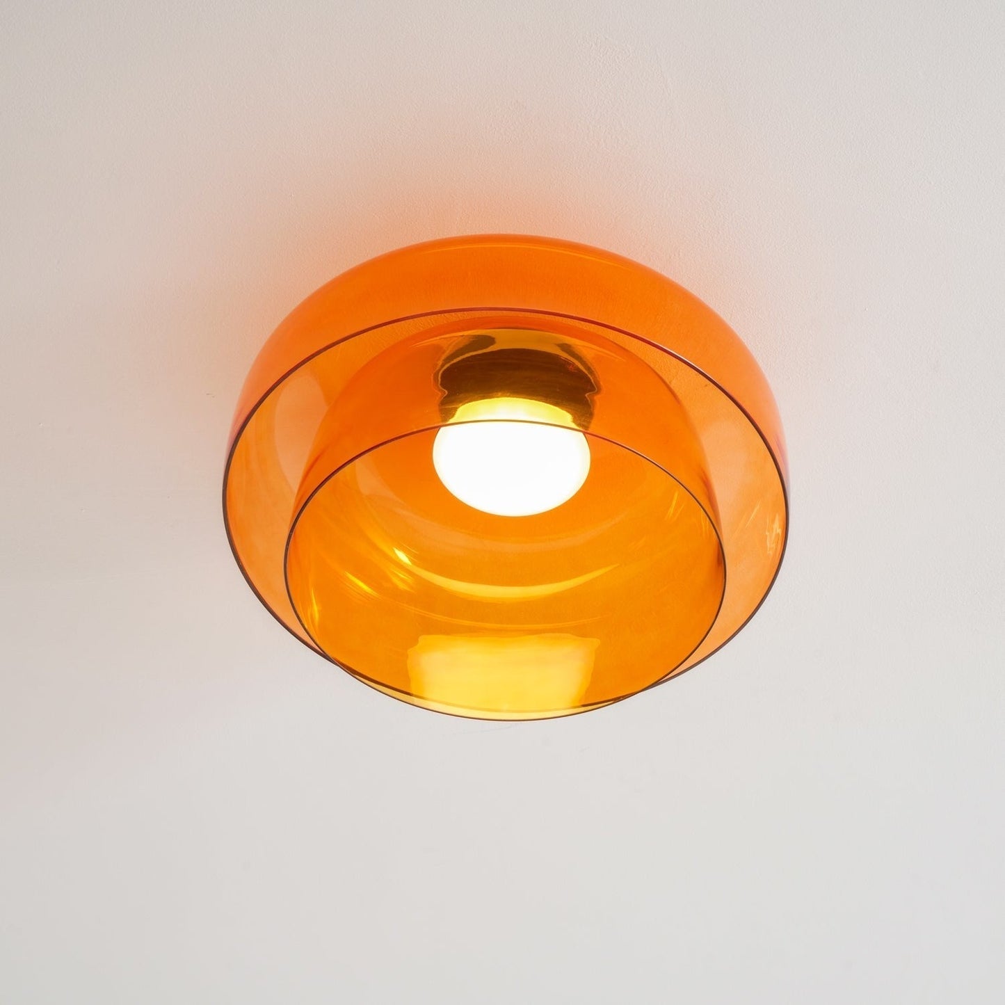 Layered Glass Ceiling Light