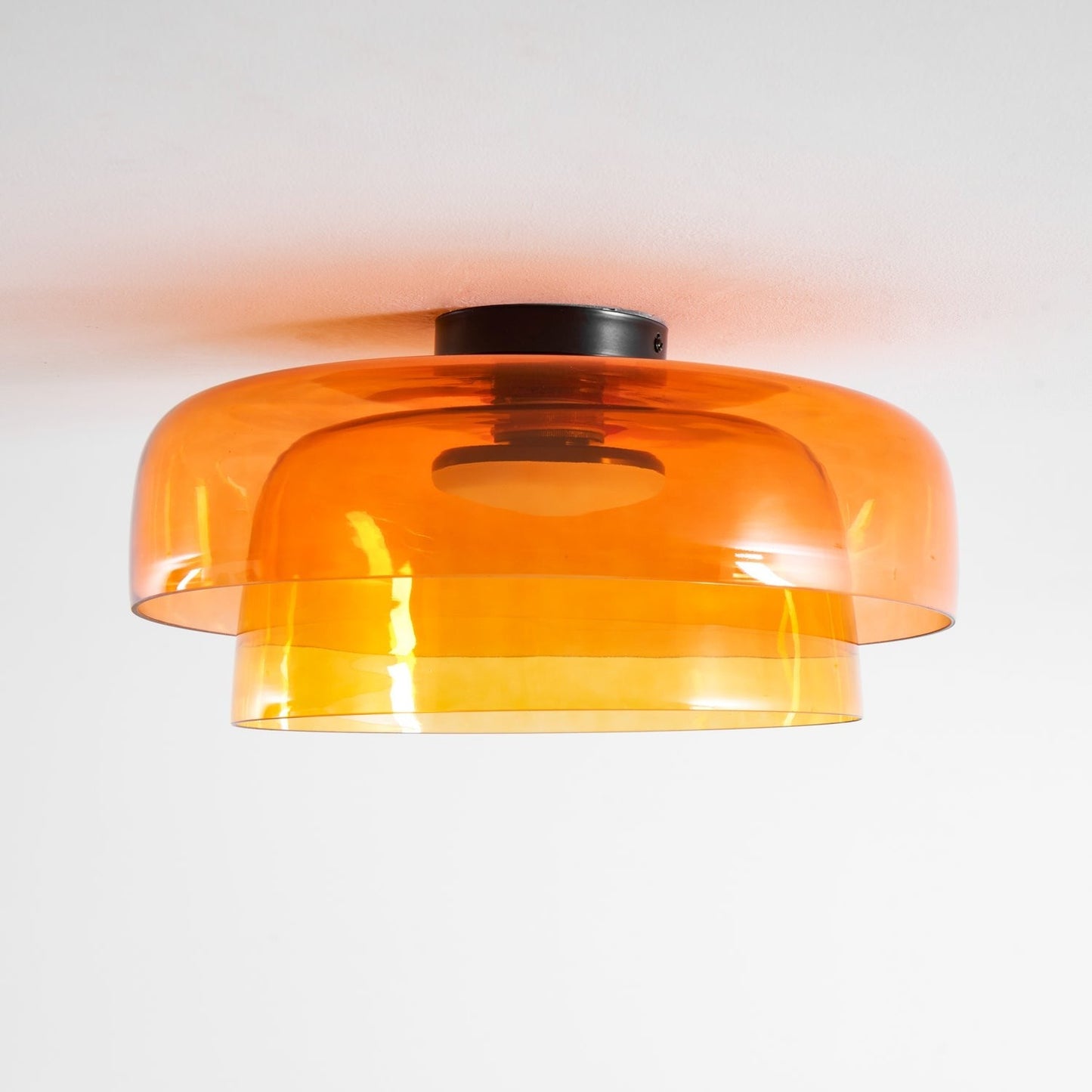 Layered Glass Ceiling Light