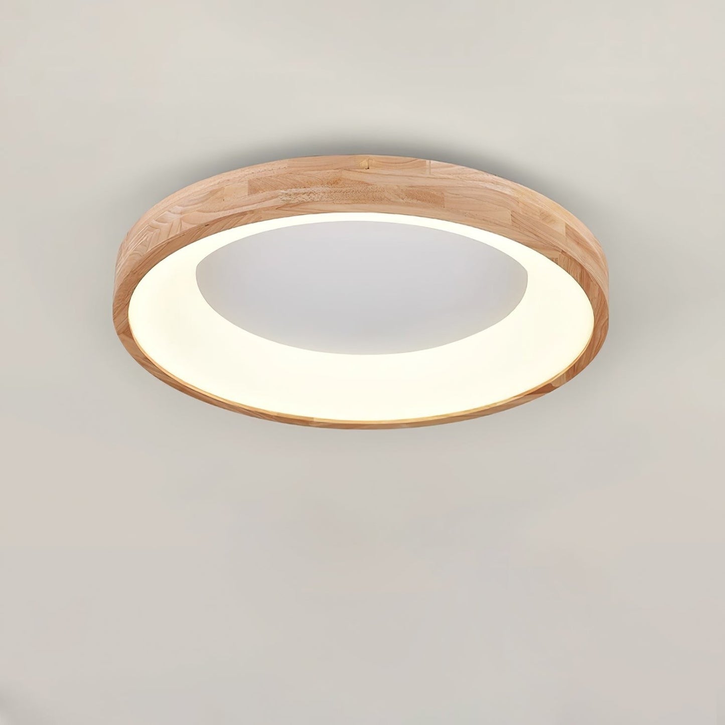 Ligna Square Flush Ceiling Light