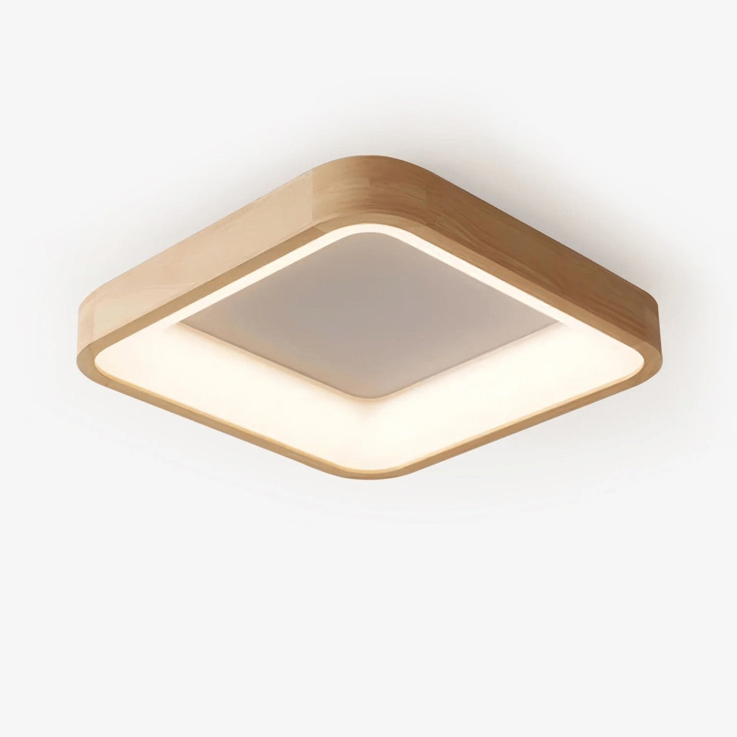 Ligna Square Flush Ceiling Light
