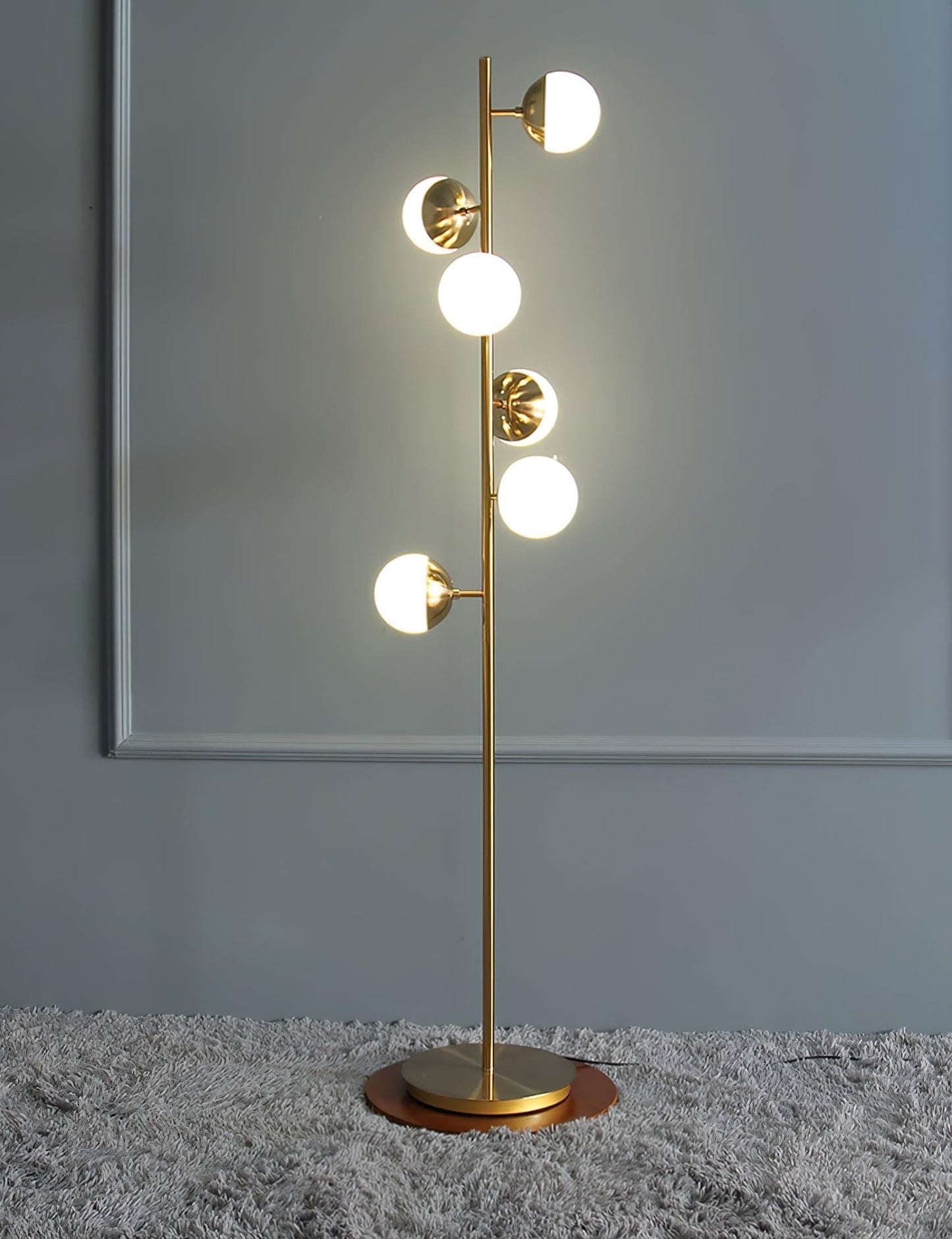 Mid-Century Tree Floor Lamp