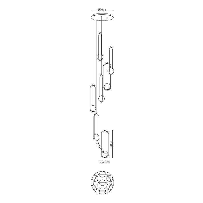 Mila Cluster Chandelier