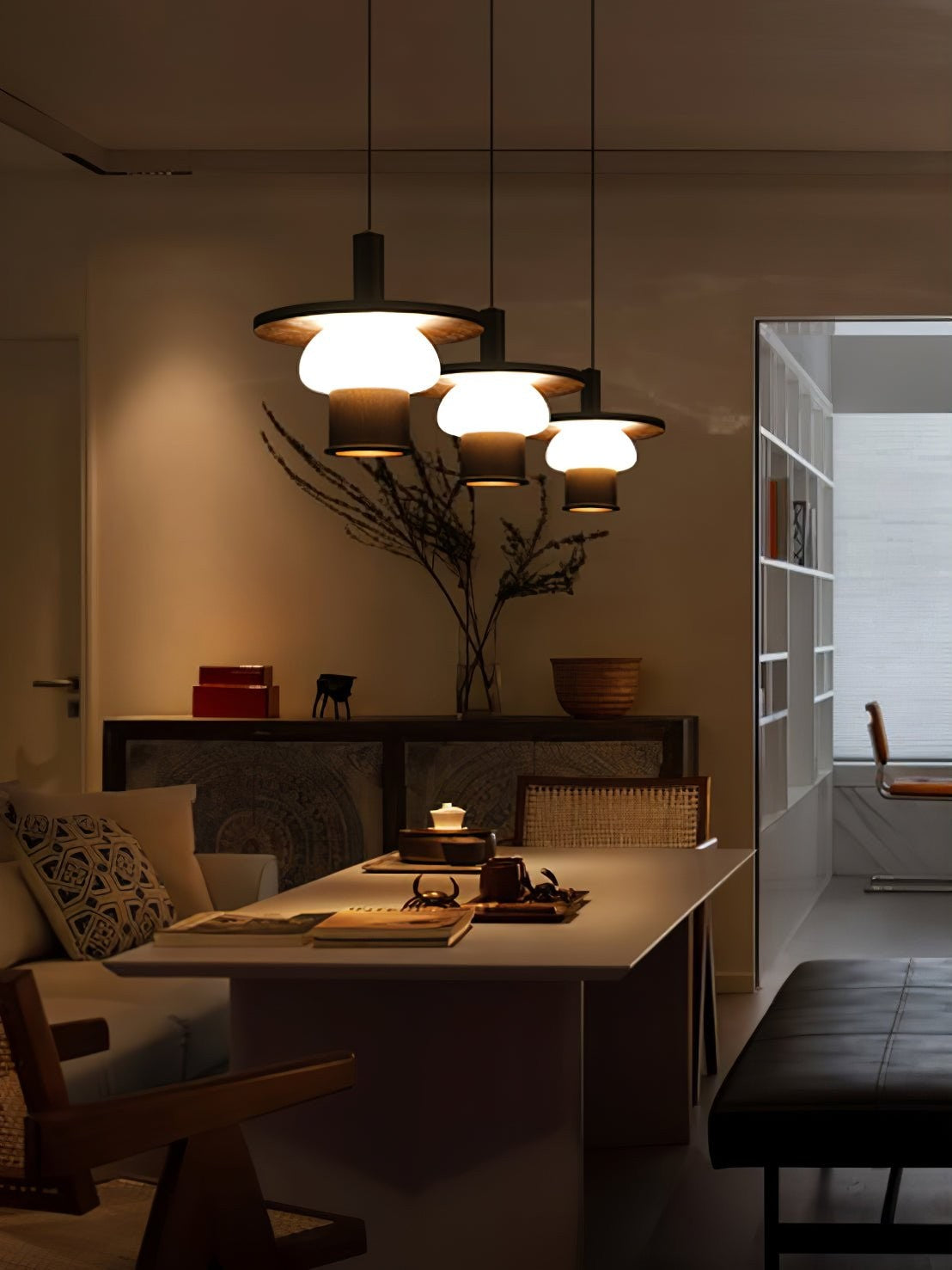 Noka Wooden Pendant Light
