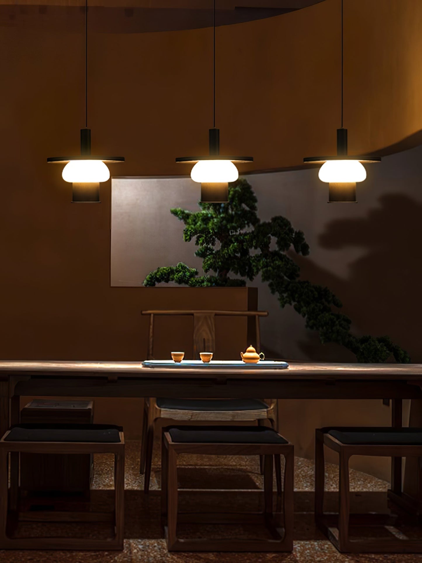 Noka Wooden Pendant Light