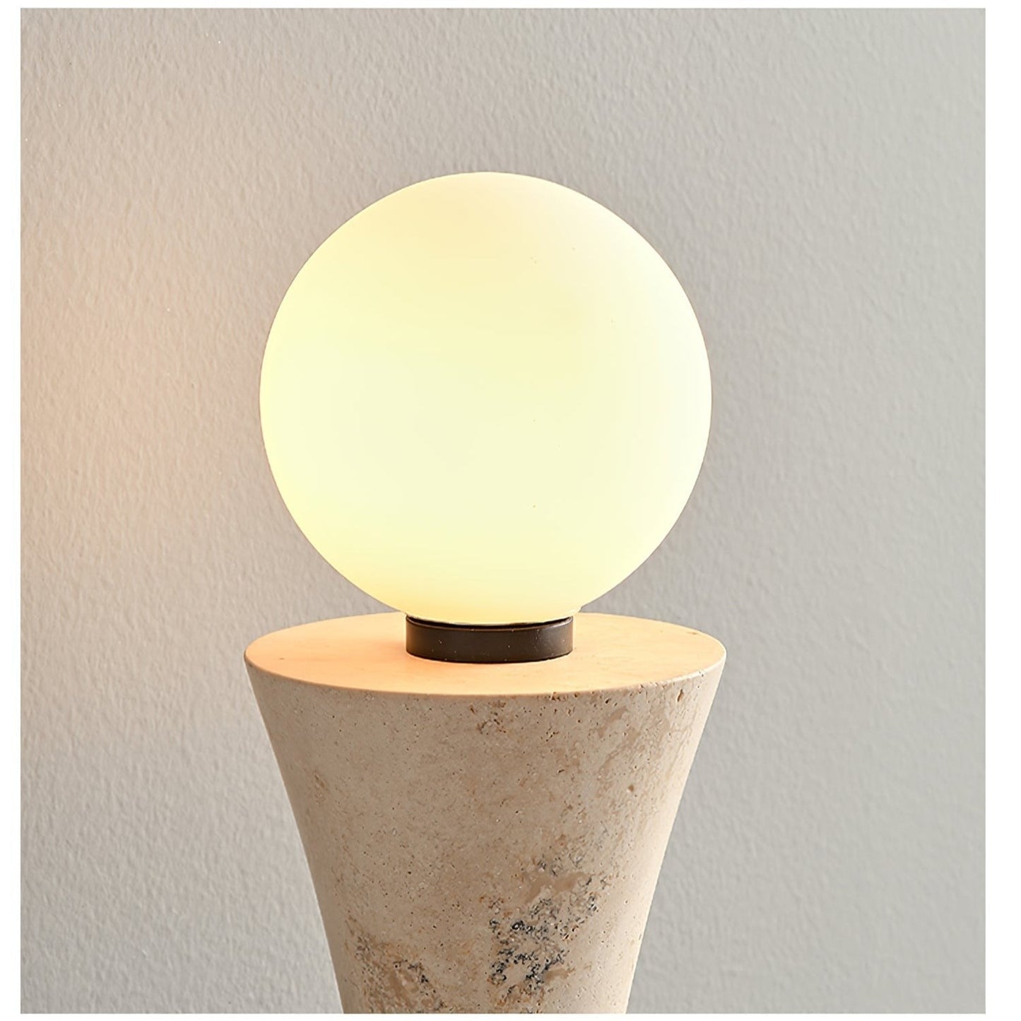 Obel Travertine Wall Sconce