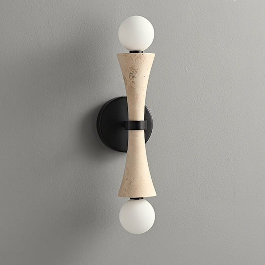 Obel Travertine Wall Sconce