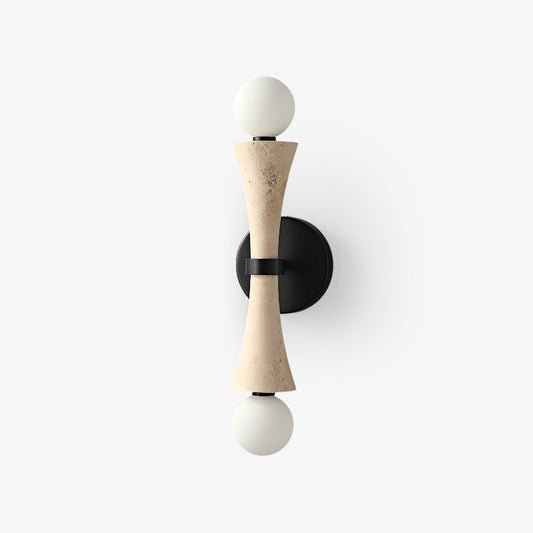 Obel Travertine Wall Sconce