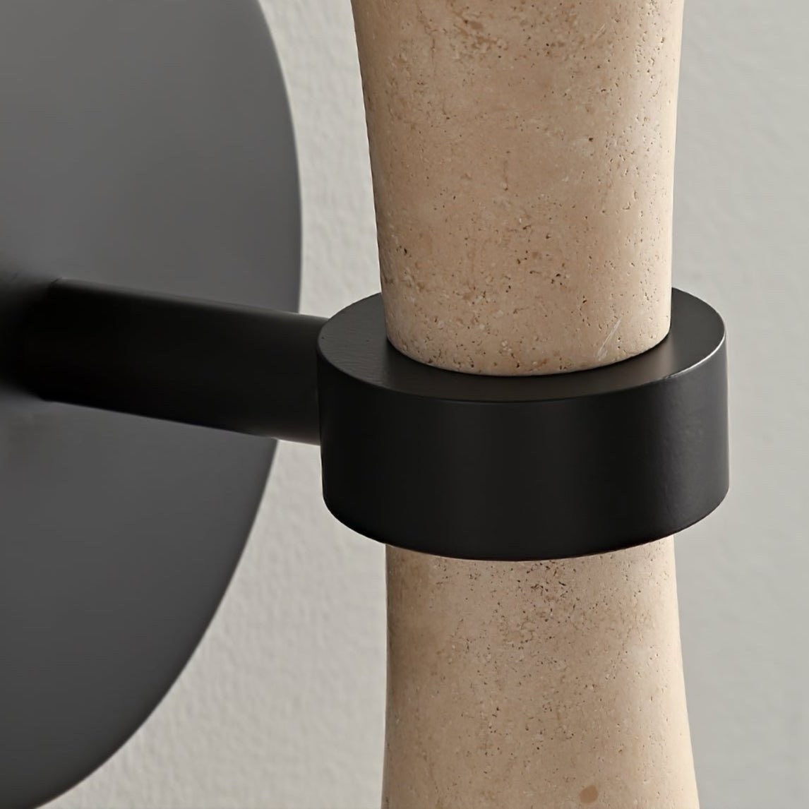 Obel Travertine Wall Sconce