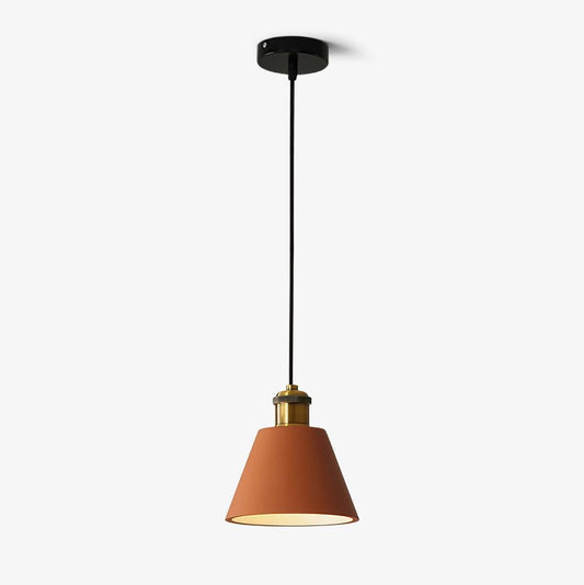Resin Geometric Pendant Light
