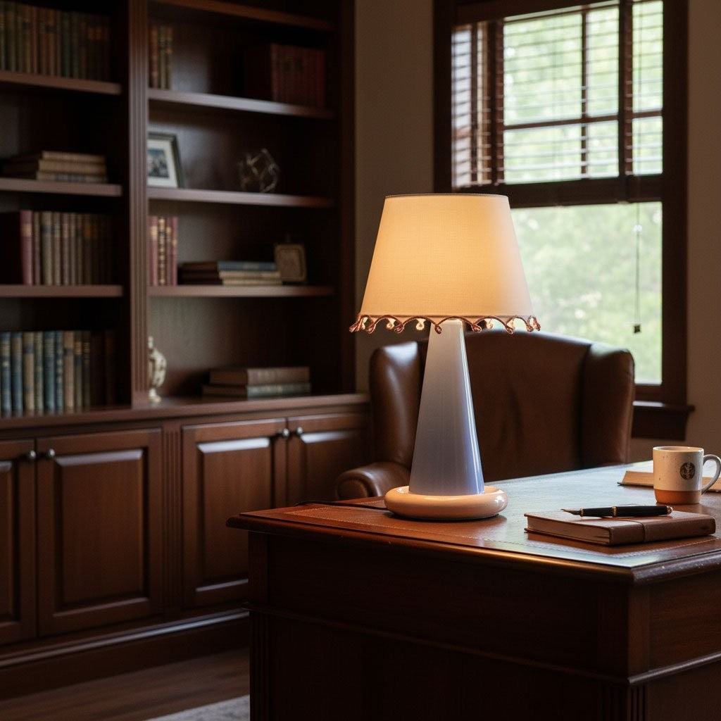 Ribbon Ceramic Table Lamp