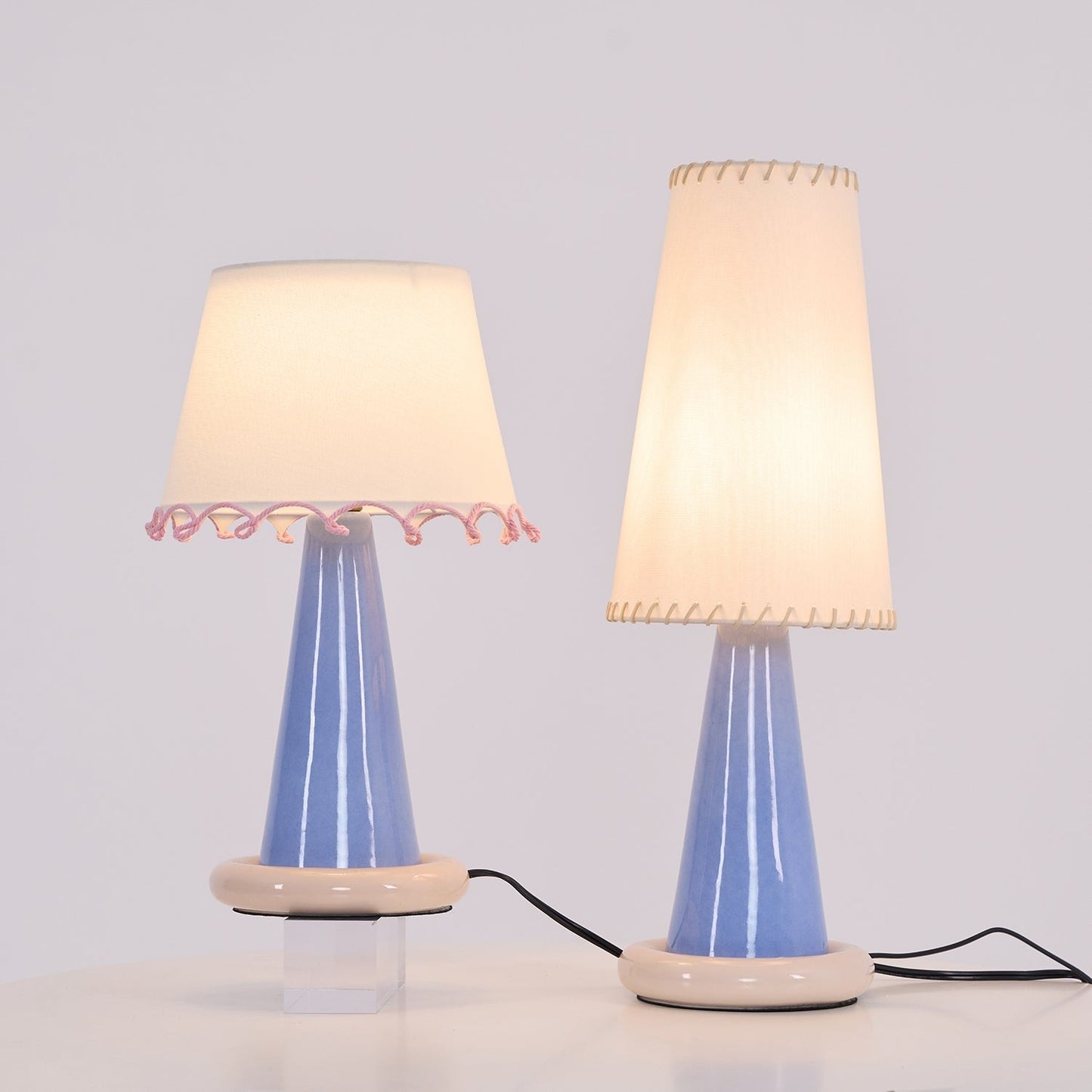Ribbon Ceramic Table Lamp