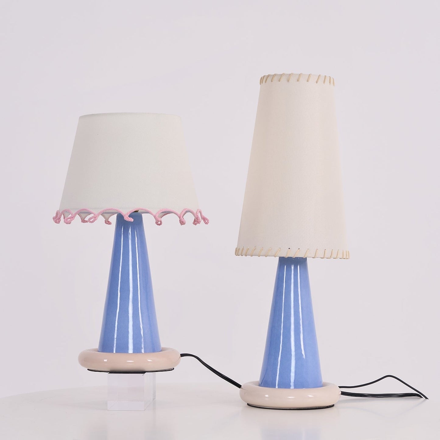 Ribbon Ceramic Table Lamp