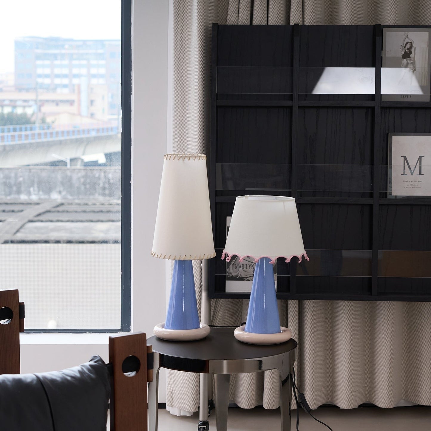 Ribbon Ceramic Table Lamp
