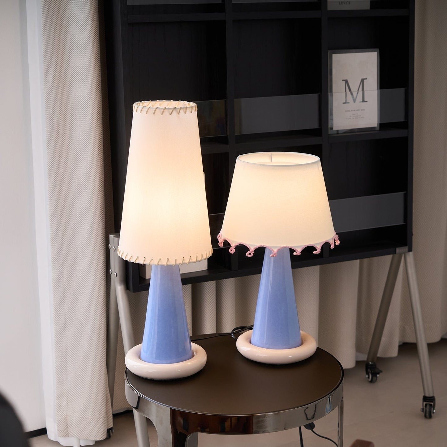 Ribbon Ceramic Table Lamp