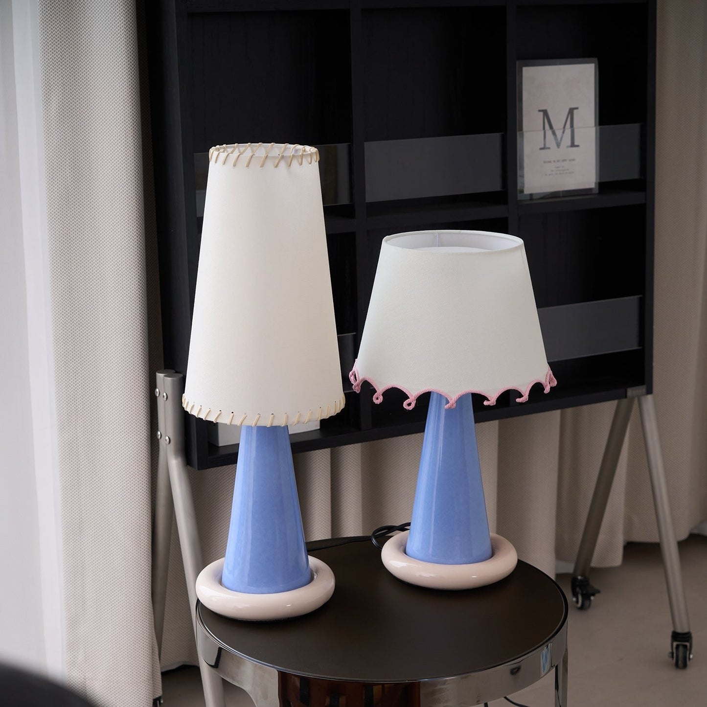 Ribbon Ceramic Table Lamp