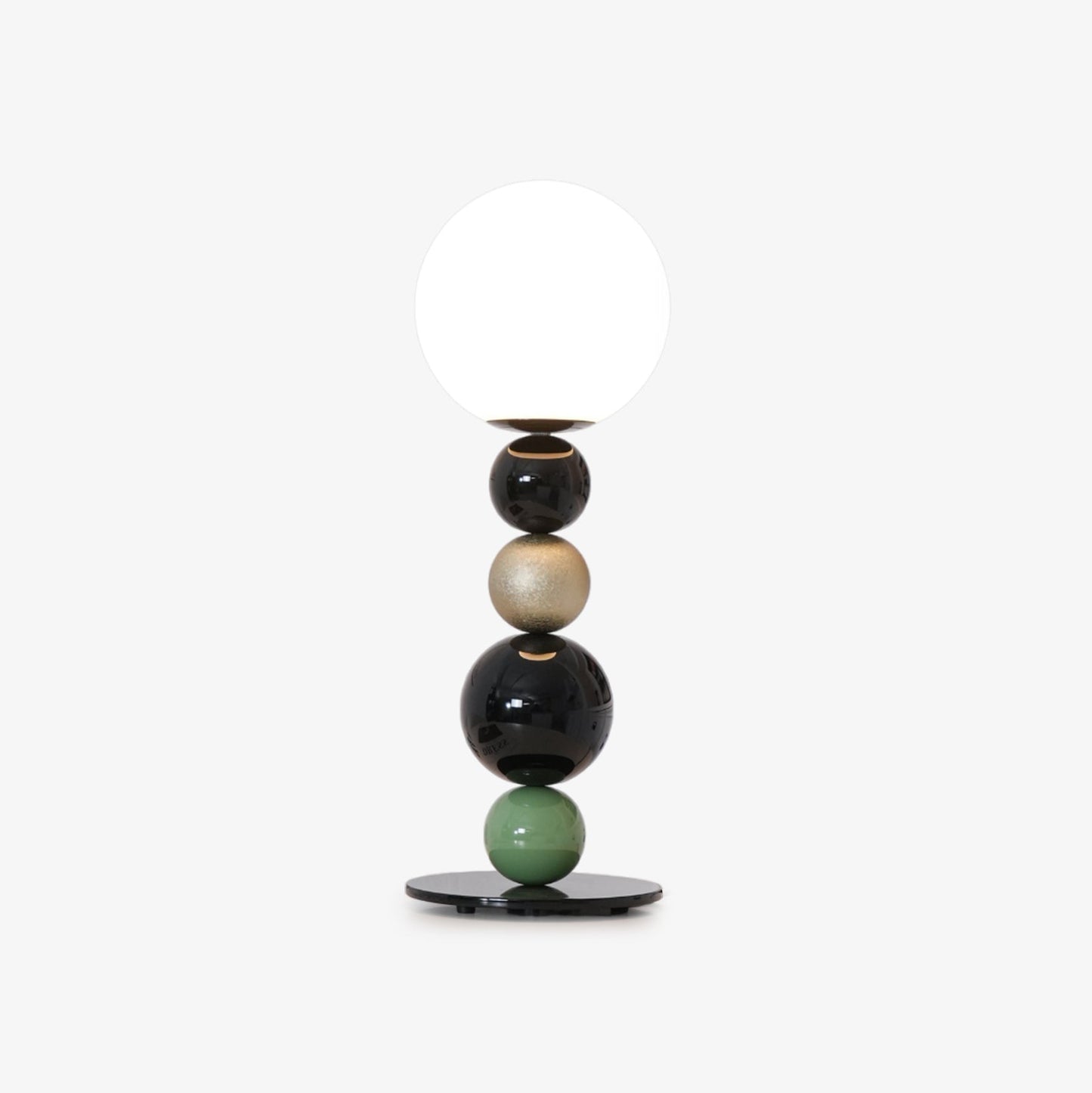Stacked Globe Table Lamp