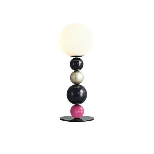 Stacked Globe Table Lamp