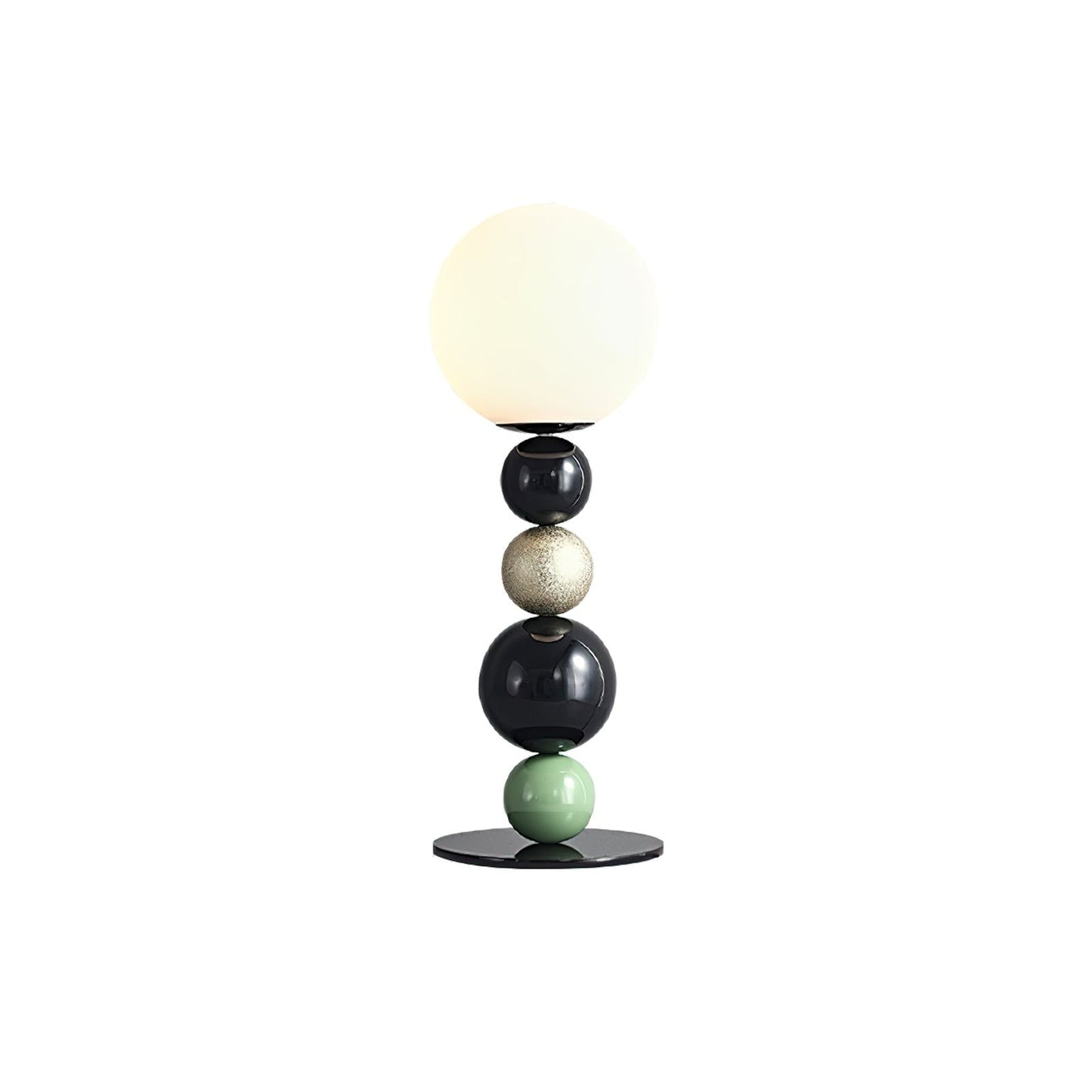Stacked Globe Table Lamp