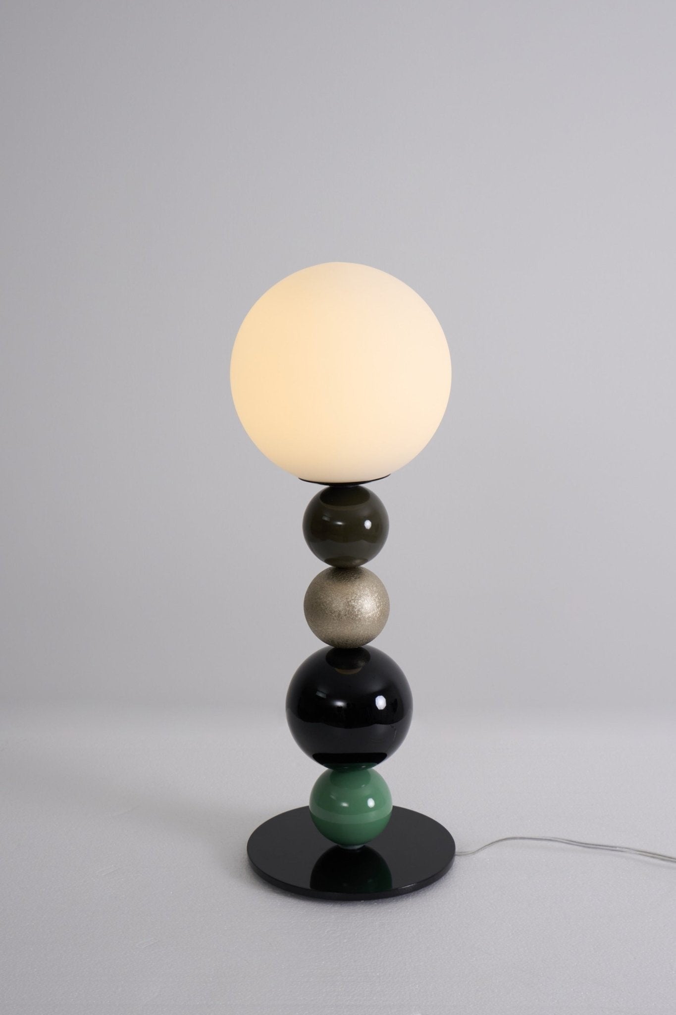 Stacked Globe Table Lamp