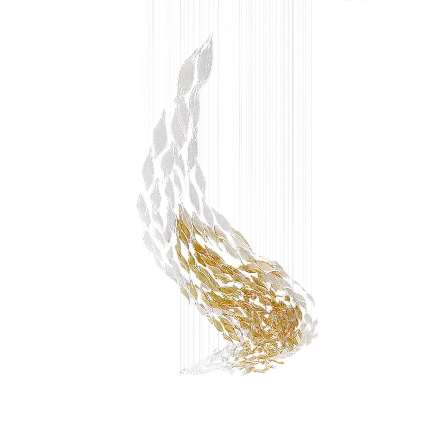 Swaying Leaves Custom Chandelier