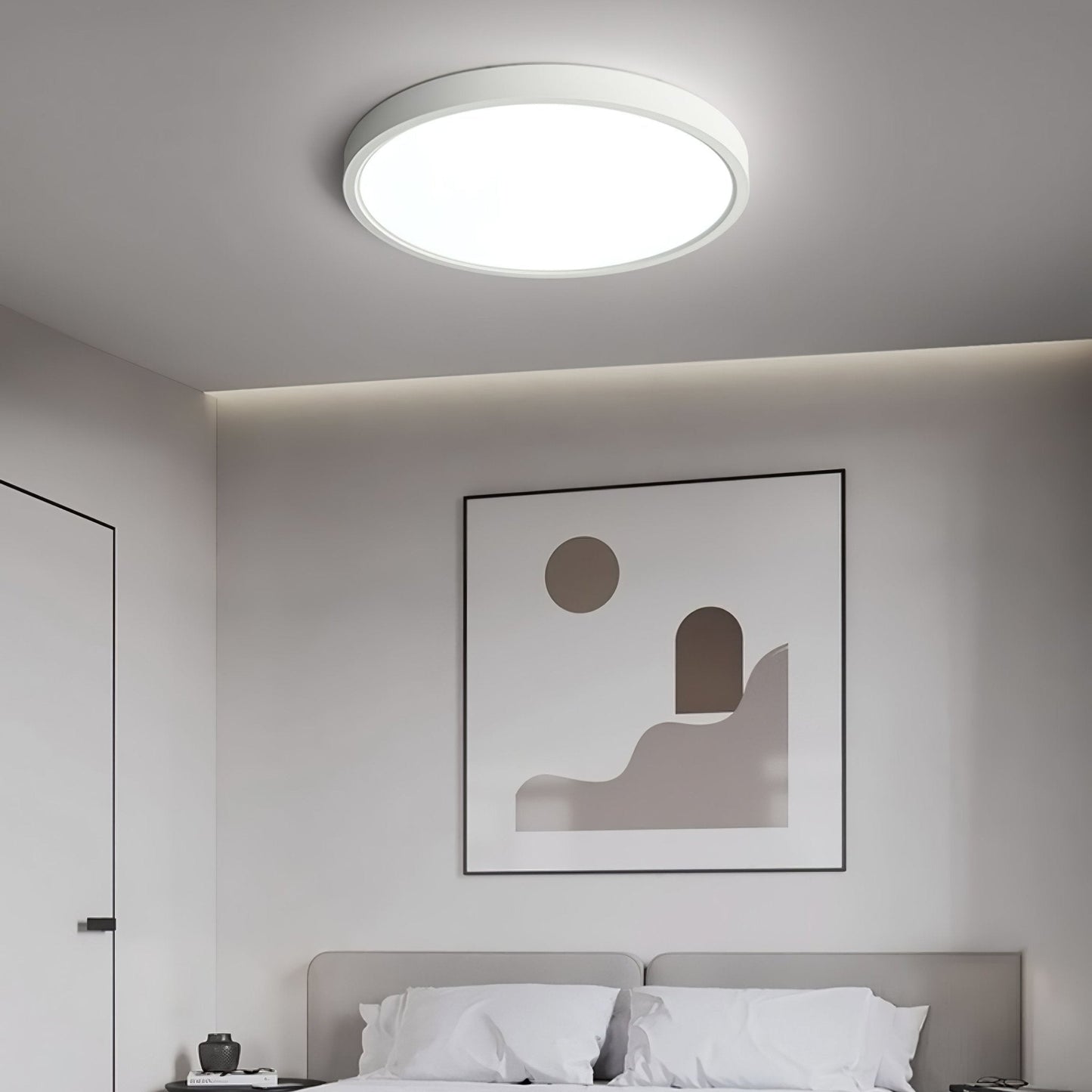 Ultra-Slim Acrylic Round Ceiling Light