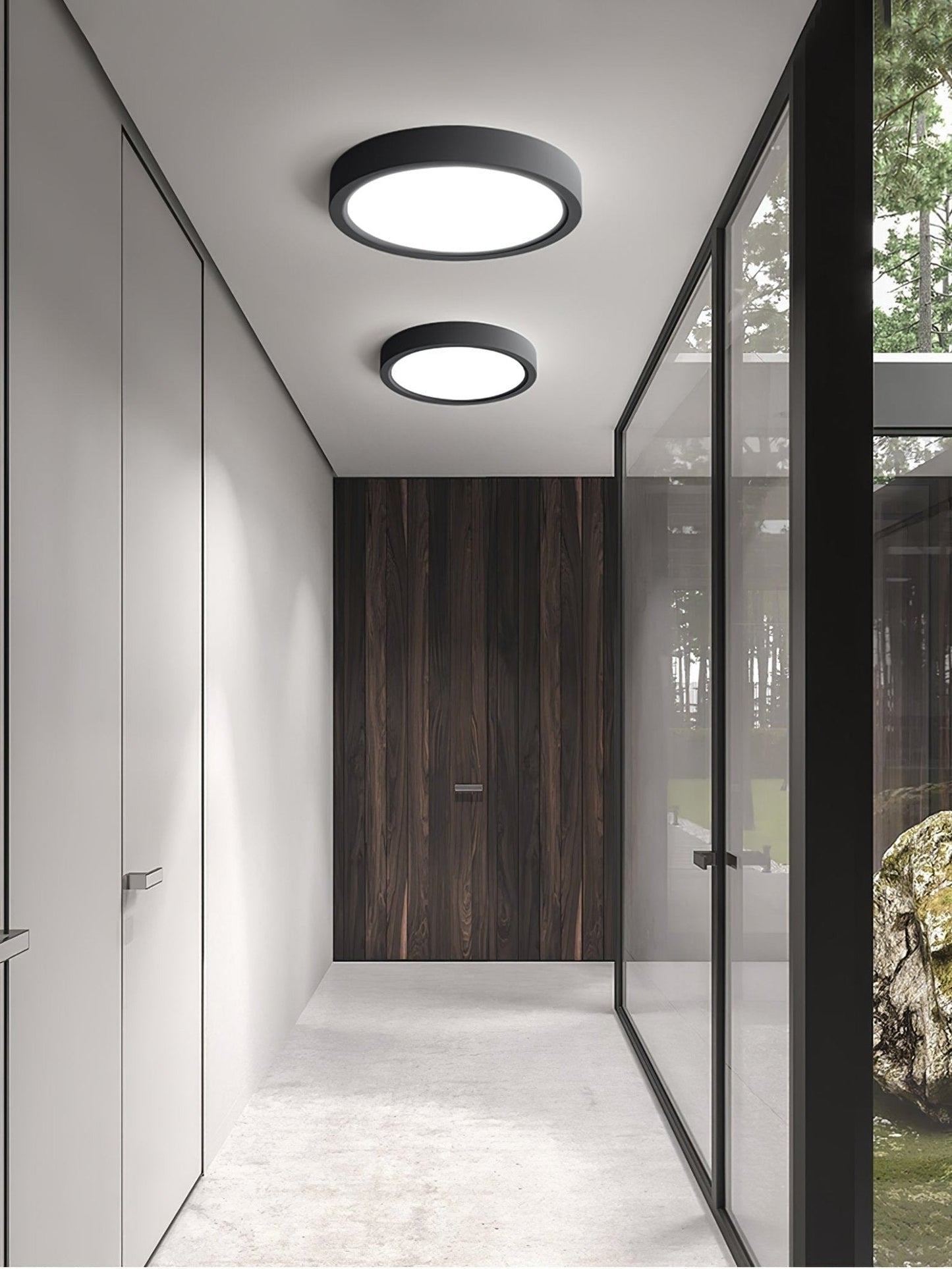 Ultra-Slim Acrylic Round Ceiling Light