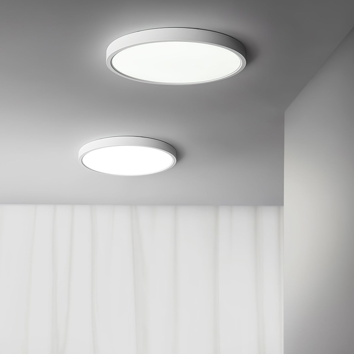 Ultra-Slim Acrylic Round Ceiling Light