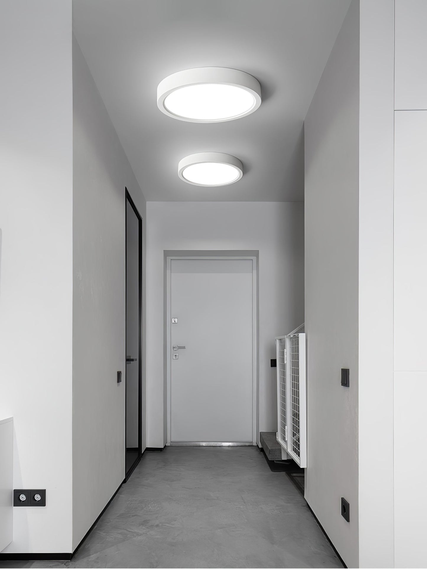 Ultra-Slim Acrylic Round Ceiling Light