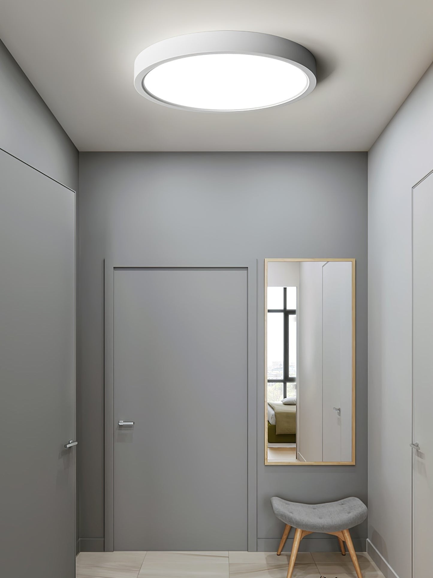 Ultra-Slim Acrylic Round Ceiling Light