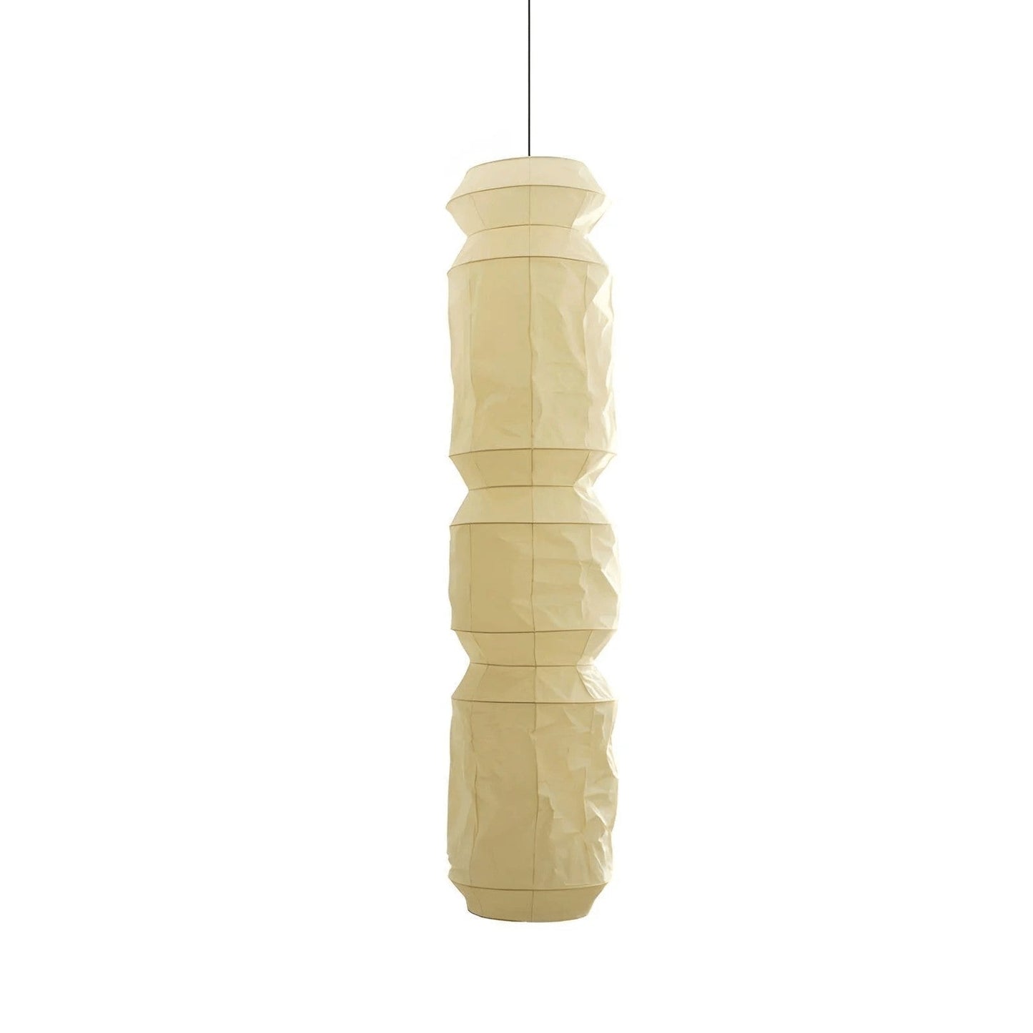 Washi Paper Sculptural Pendant Light